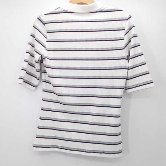 FREE PEOPLE Donna Striped Tee NWOT - Picture 3 of 7